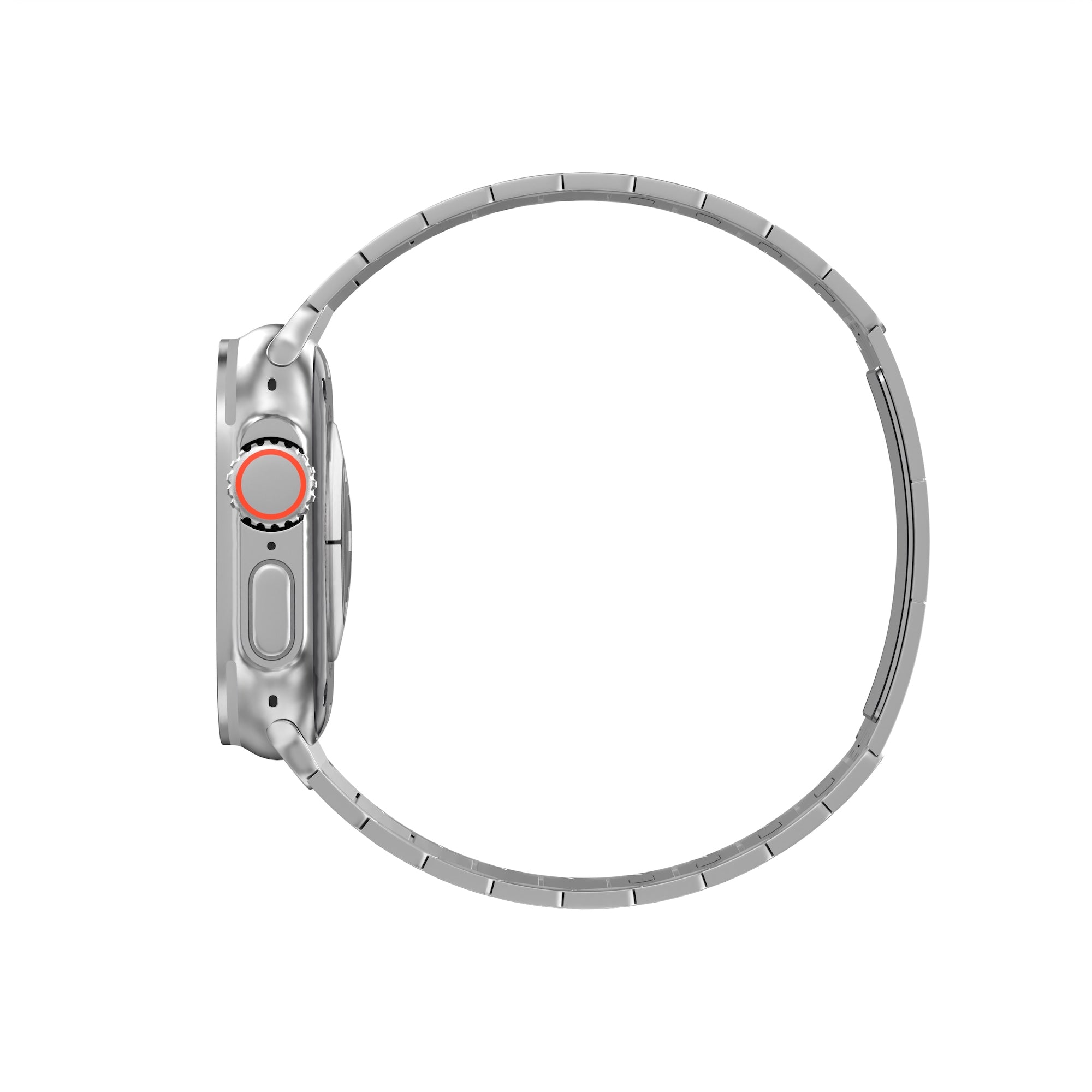 Silber - Edelstahl Gen. 6 | Gliederarmband für Apple Watch-Apple Watch Armbänder kaufen