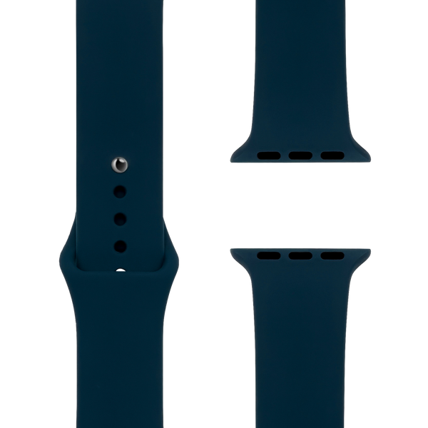 Abyss Blue Silikon Loop | Sportbandje voor Apple Watch (blauw)