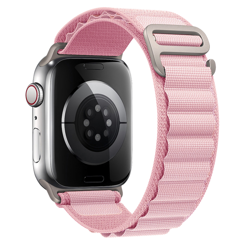 Alpine Loop Pink | Sportarmband für Apple Watch (Pink)