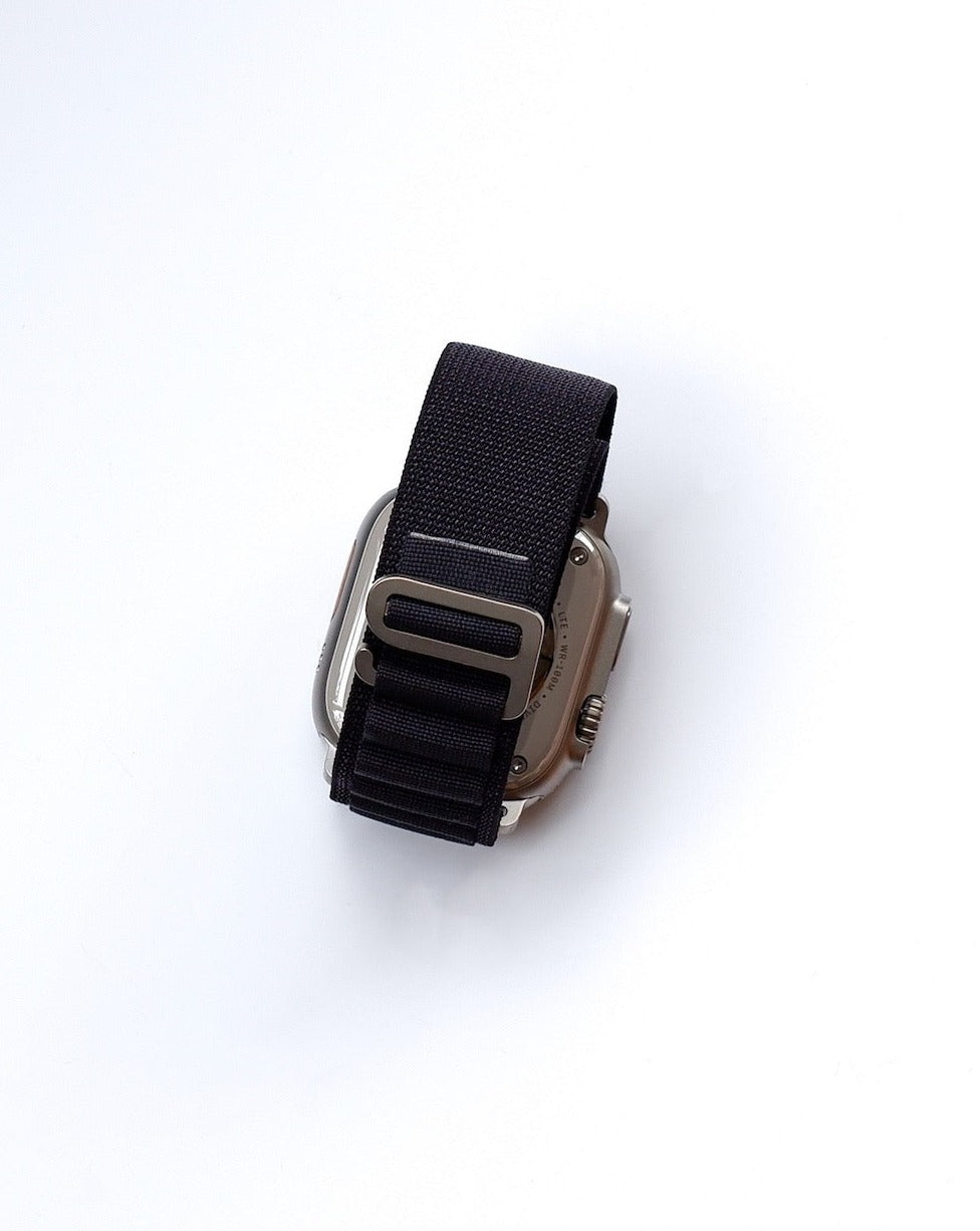 Apex, Alpine Loop Black | Sportarmband für Apple Watch Ultra (Schwarz)-Apple Watch Armbänder kaufen #farbe_schwarz
