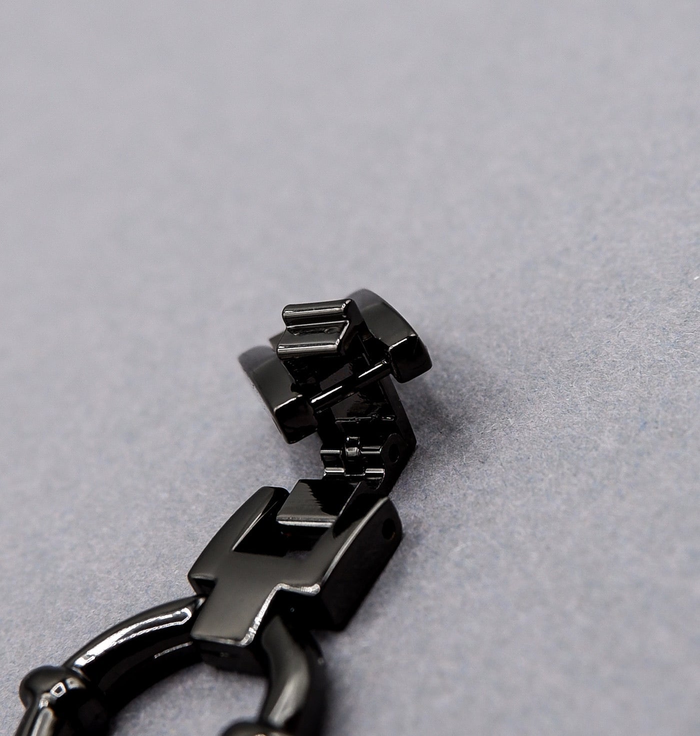 Black Jasmine - Metal Thread Chain | Gliederarmband für Apple Watch (Schwarz)-Apple Watch Armbänder kaufen