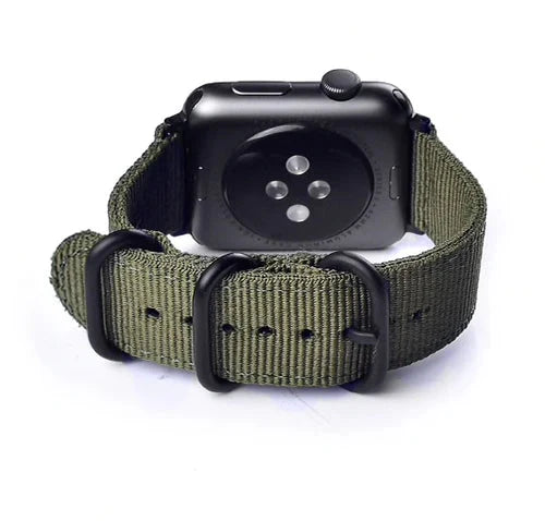 Double Buckle Armeegrün | Armband für Apple Watch-Apple Watch Armbänder kaufen #farbe_armeegrün