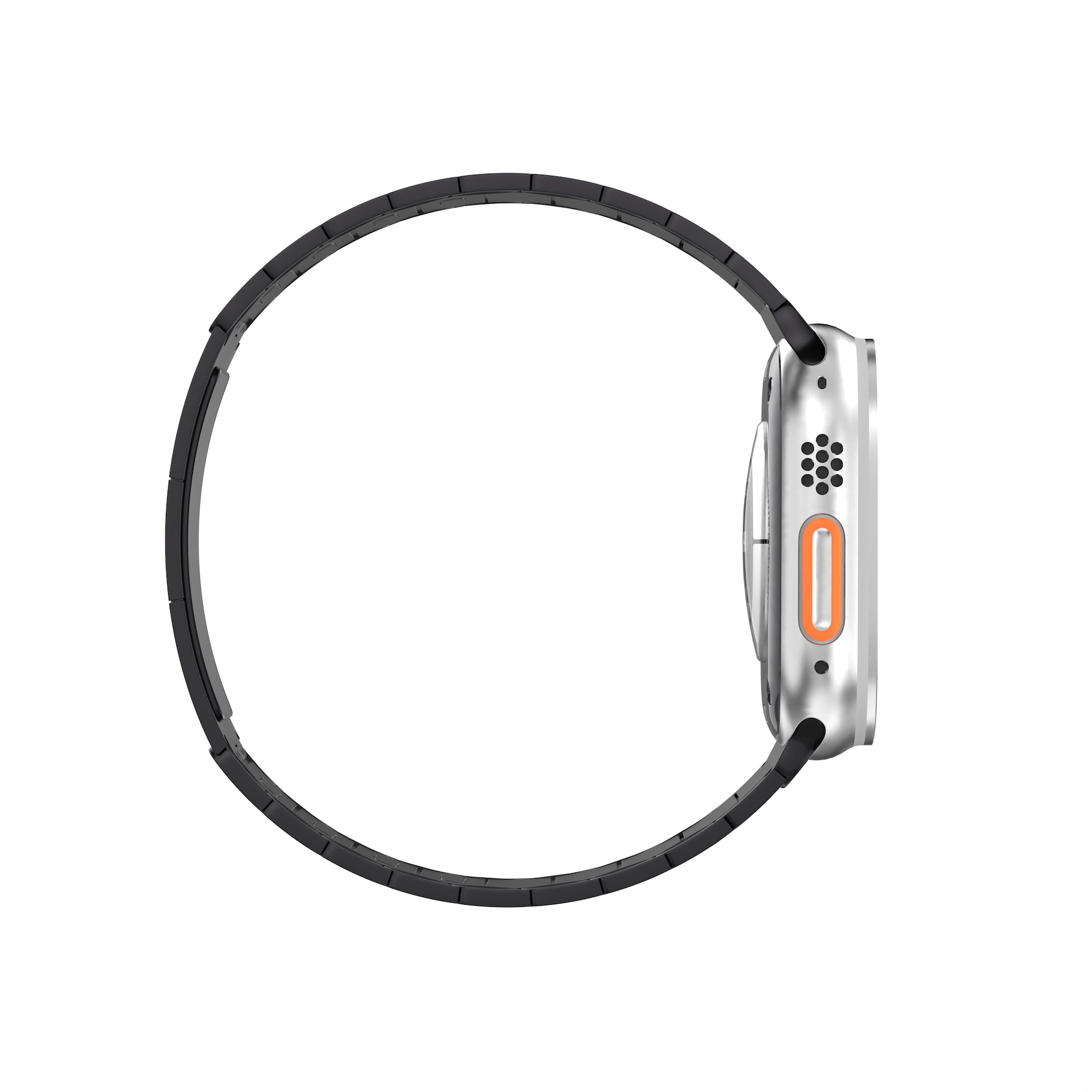 Space Schwarz - Edelstahl Gen. 6 | Gliederarmband für Apple Watch-Apple Watch Armbänder kaufen #farbe_schwarz