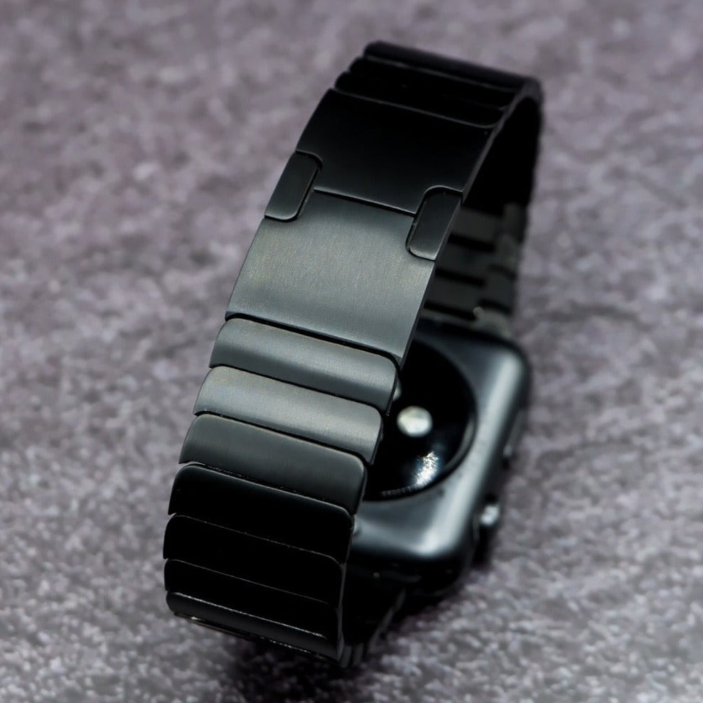 Space Schwarz - Edelstahl Gen. 6 | Gliederarmband für Apple Watch-Apple Watch Armbänder kaufen #farbe_schwarz
