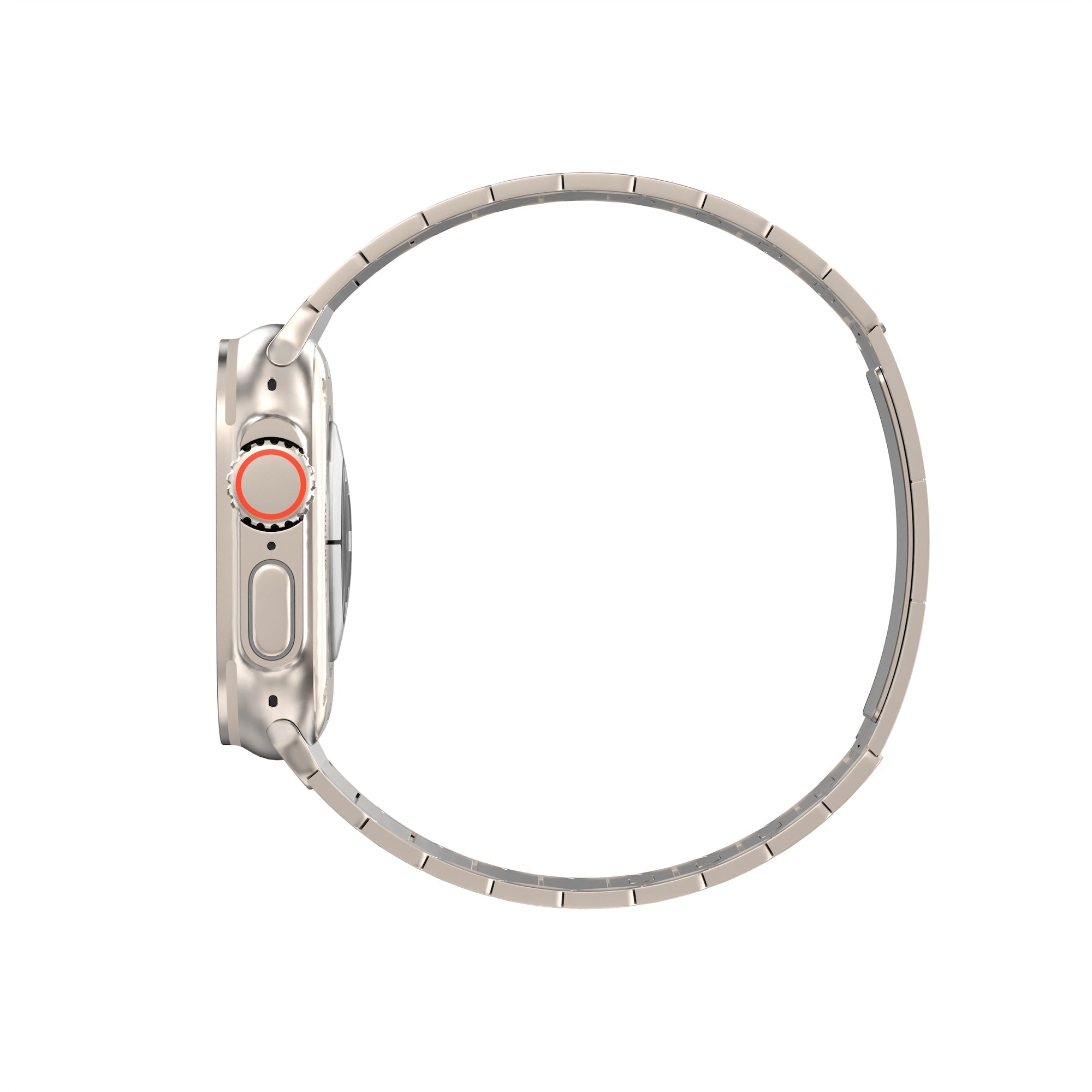 Starlight - Gen. 6 | Gliederarmband für Apple Watch Ultra (Polarstern)-Apple Watch Armbänder kaufen #farbe_polarstern