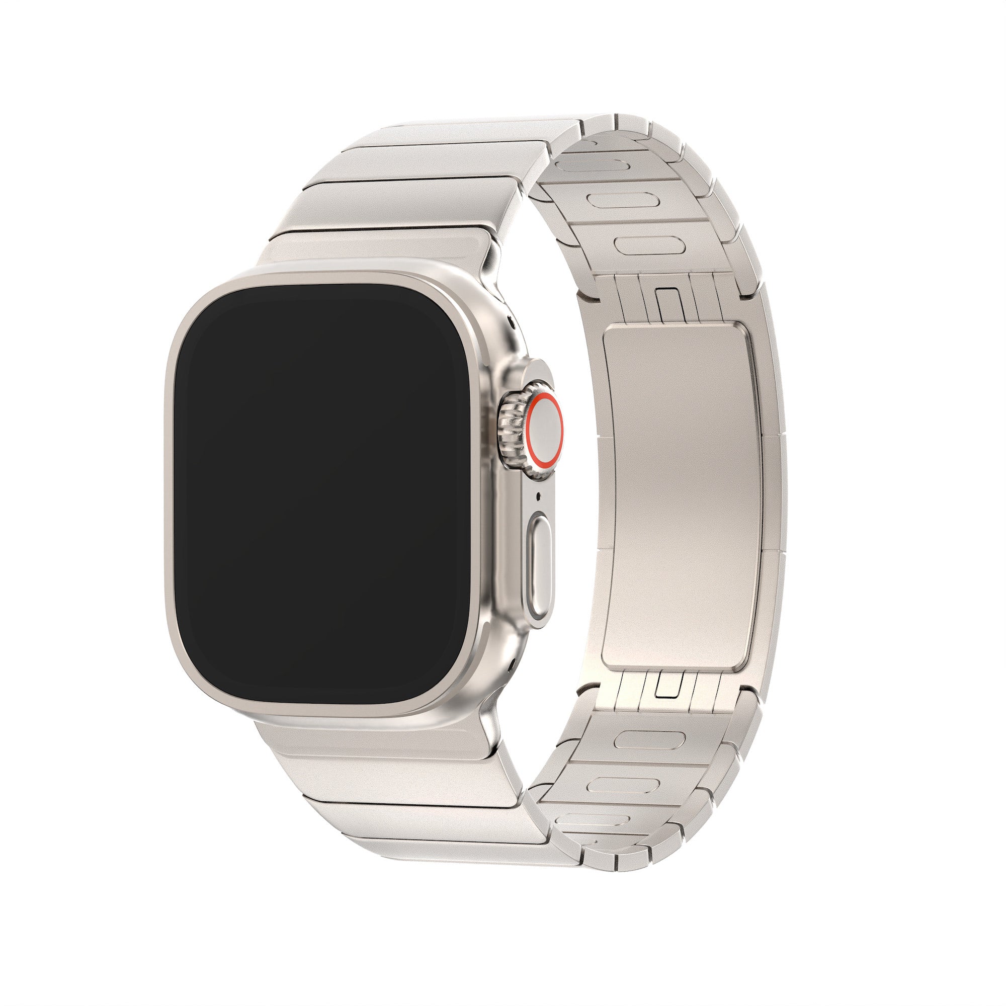 Starlight - Gen. 6 | Gliederarmband für Apple Watch Ultra (Polarstern)-Apple Watch Armbänder kaufen #farbe_polarstern