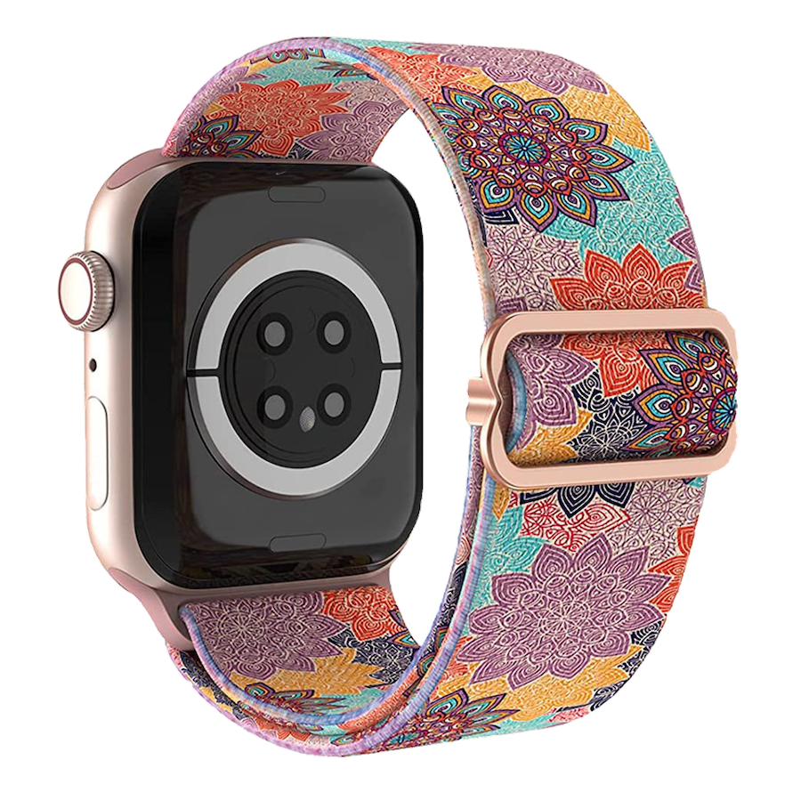 Solo Loop Elastic Hippy | Armband für Apple Watch (Mehrfarbig)-Apple Watch Armbänder kaufen #farbe_hippy