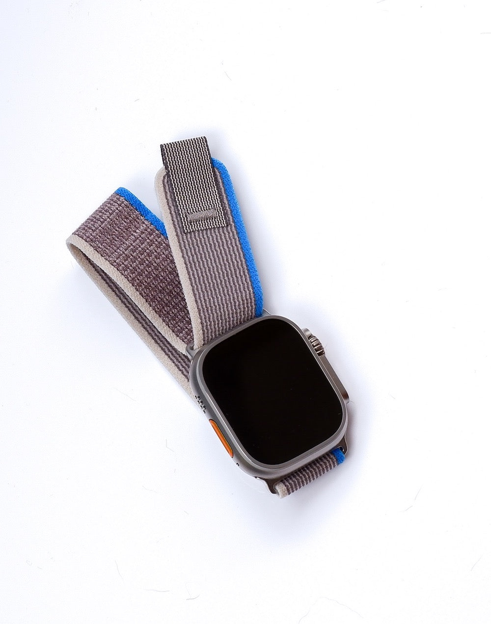 Highland, Trail Loop Blue/Grey | Sportarmband für Apple Watch Ultra (Grau)-Apple Watch Armbänder kaufen #farbe_grau/blau