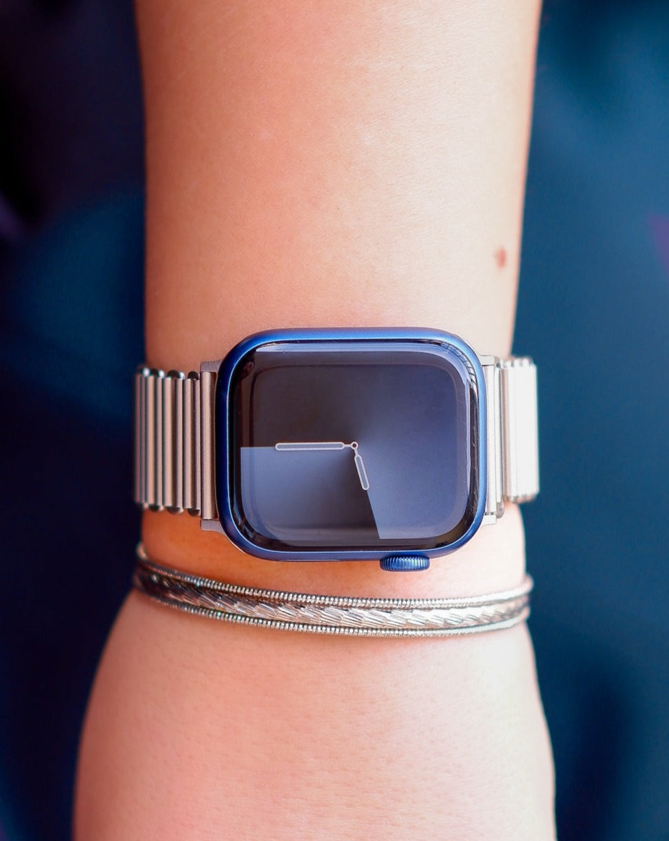 Infinity Starlight Metal | Armband für Apple Watch (Polarstern) (Gold)-Apple Watch Armbänder kaufen #farbe_starlight