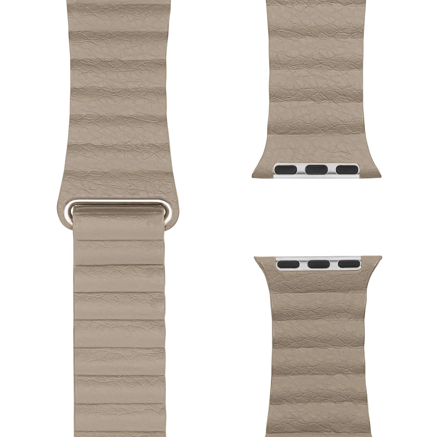 Magnetic Loop Beige | Armband mit Schlaufe für Apple Watch (Beige)-Apple Watch Armbänder kaufen #farbe_beige