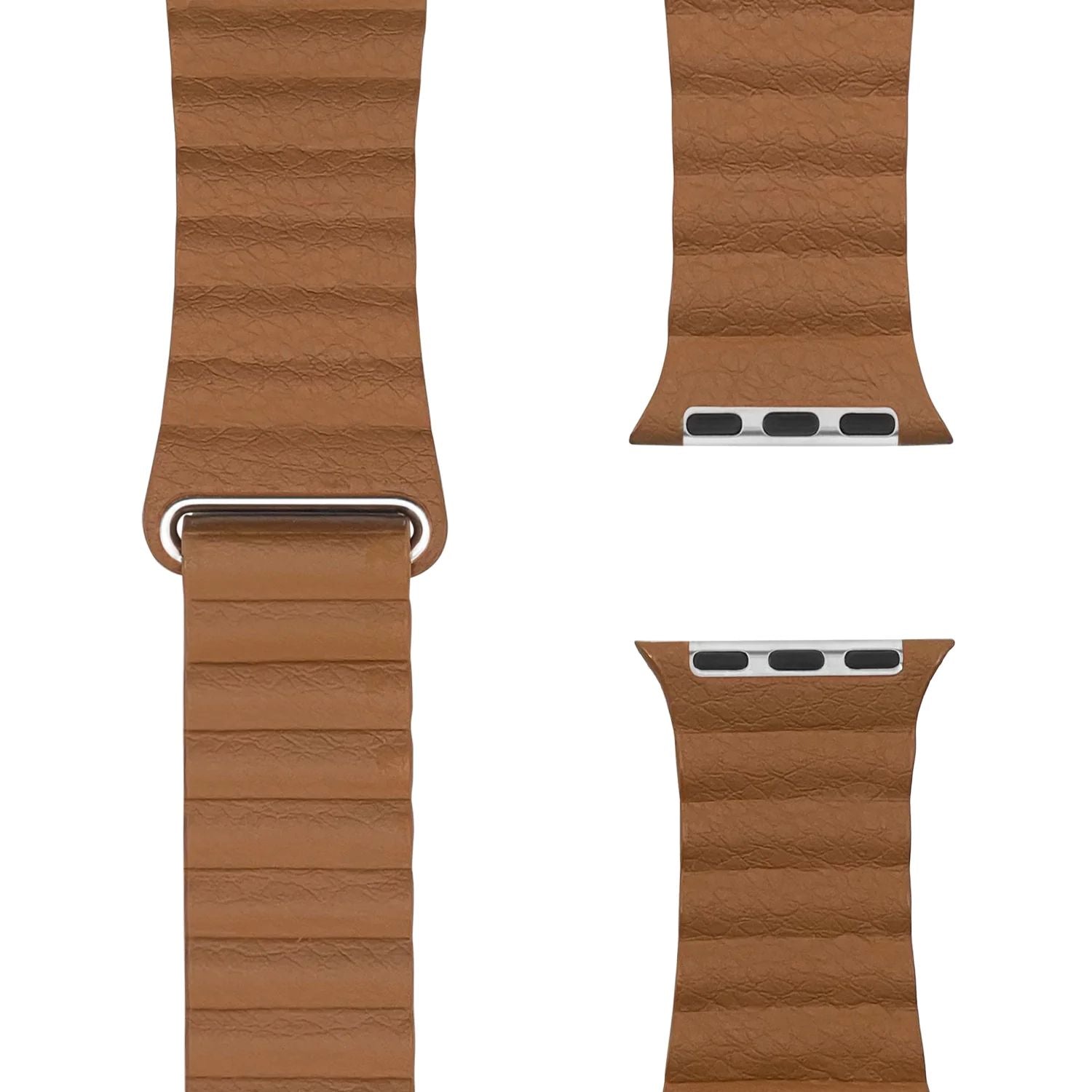 Magnetic Loop Saddle Brown | Armband mit Schlaufe für Apple Watch (Braun)-Apple Watch Armbänder kaufen #farbe_braun