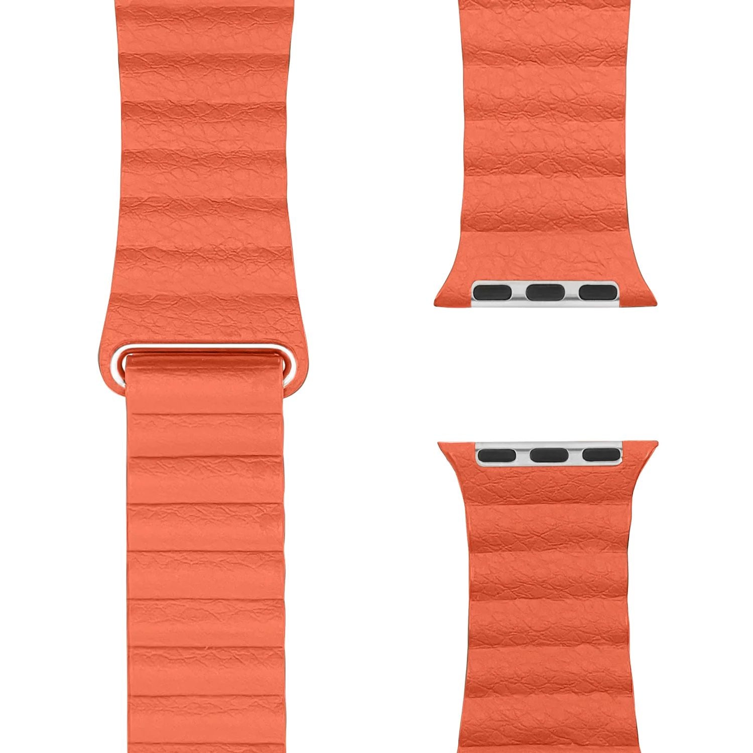 Magnetic Loop Orange | Armband mit Schlaufe für Apple Watch (Orange)-Apple Watch Armbänder kaufen #farbe_orange