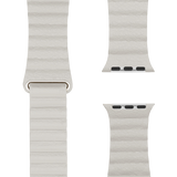 Magnetic Loop Elfenbein | Armband mit Schlaufe für Apple Watch (Weiß)