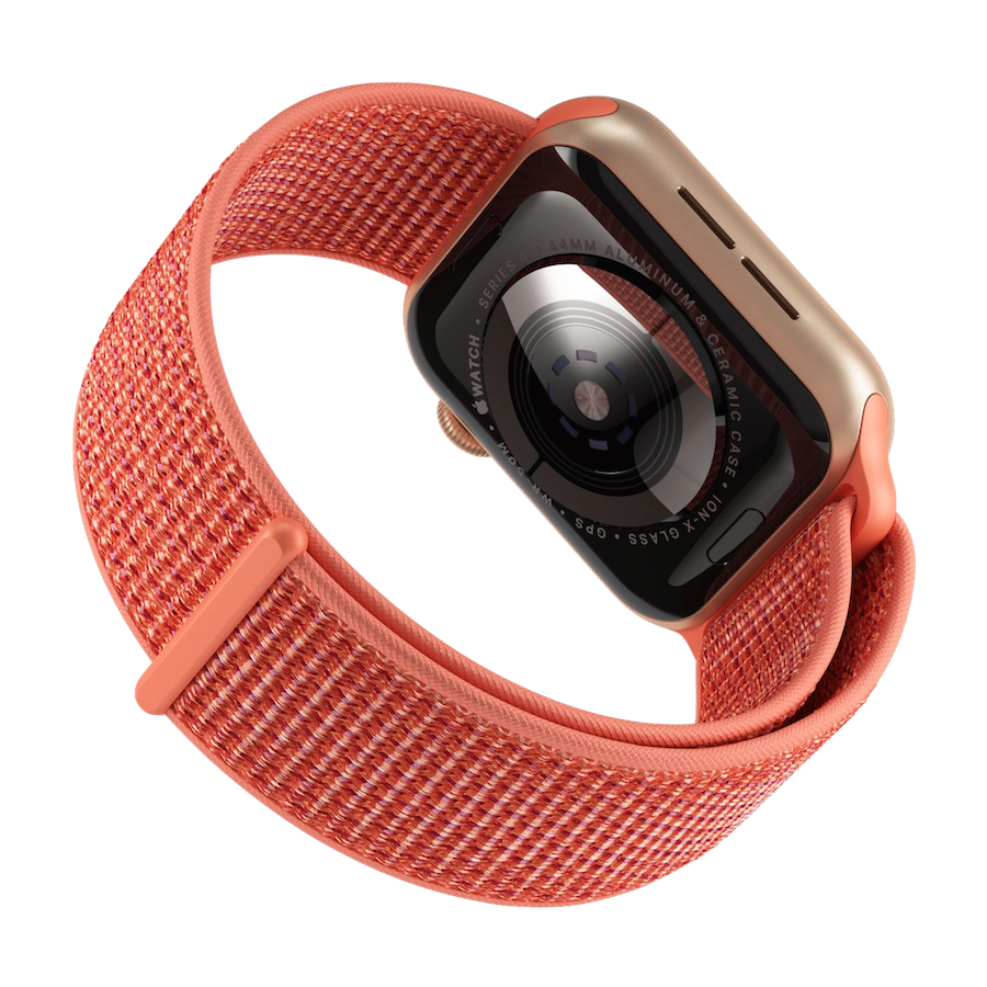 Nylon Sport,Sport Loop Nectarine | Armband für Apple Watch (Orange)-Apple Watch Armbänder kaufen #farbe_nectarine