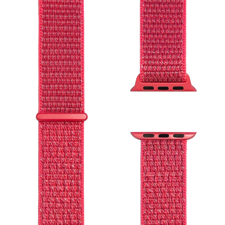 Nylon Sport,Sport Loop Hibiscus | Armband für Apple Watch (Pink)-Apple Watch Armbänder kaufen #farbe_hibiscus
