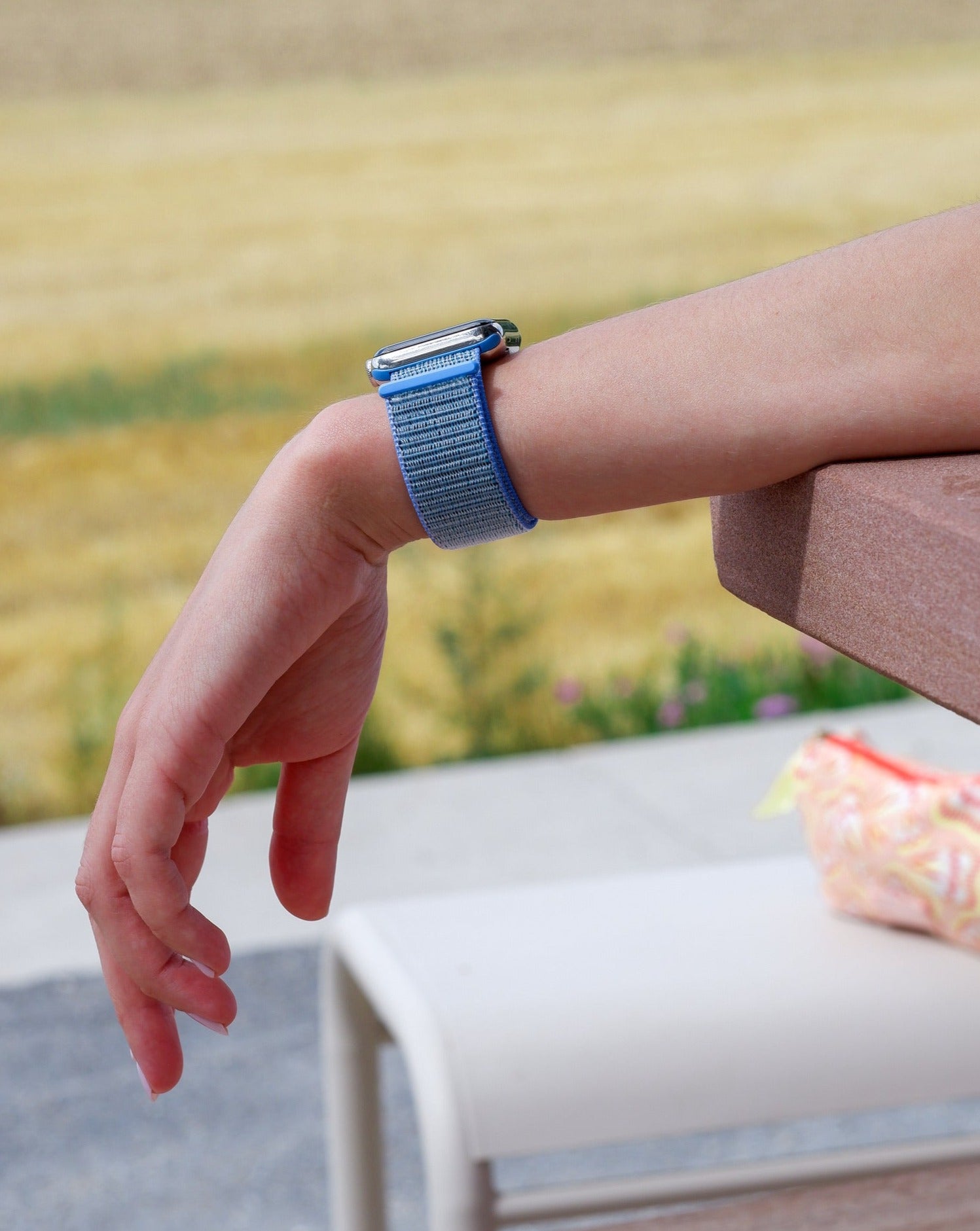 Nylon Sport,Sport Loop Tahoe Blue | Armband für Apple Watch (Blau)-Apple Watch Armbänder kaufen #farbe_tahoe blue