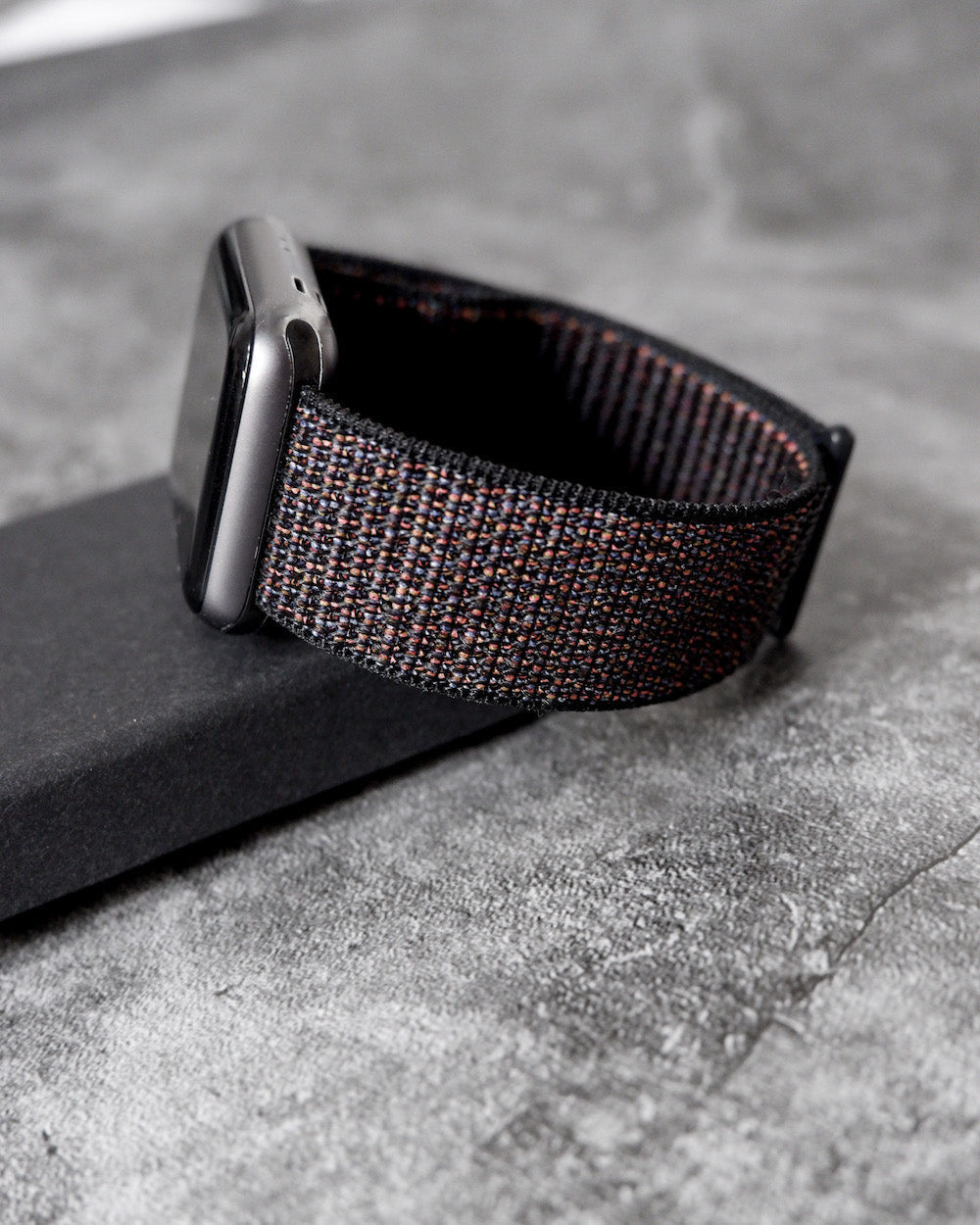 Nylon Sport,Sport Loop Black | Armband für Apple Watch (Schwarz)-Apple Watch Armbänder kaufen #farbe_black