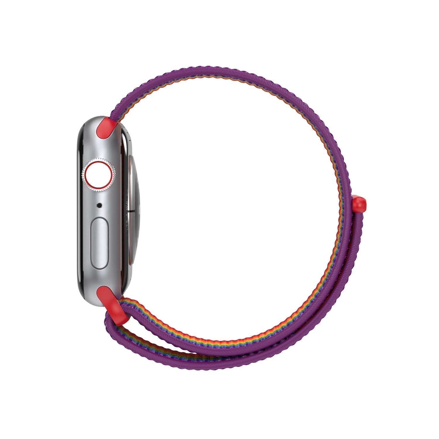 Nylon Sport, Sport Loop Rainbow | Armband für Apple Watch (Mehrfarbig)-Apple Watch Armbänder kaufen #farbe_rainbow