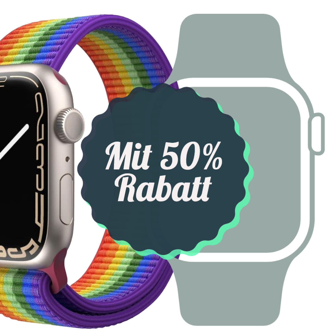 Nylon Sport, Sport Loops - 50% Rabatt - Alle Farben - nur mit einem Einkauf von über €29,99-Apple Watch Armbänder kaufen