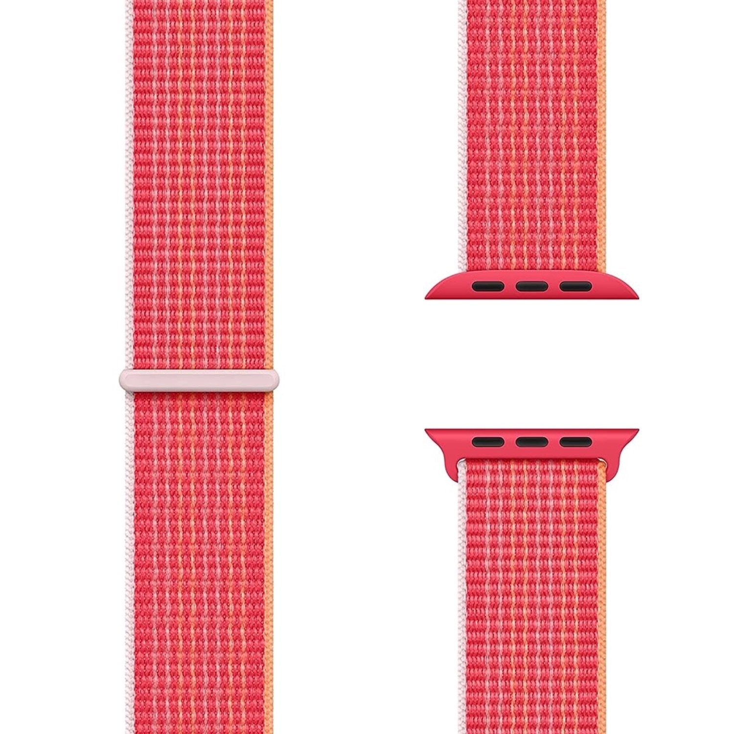 Nylon Sport,Sport Loop Red Fall | Armband für Apple Watch (Pink)-Apple Watch Armbänder kaufen #farbe_red fall