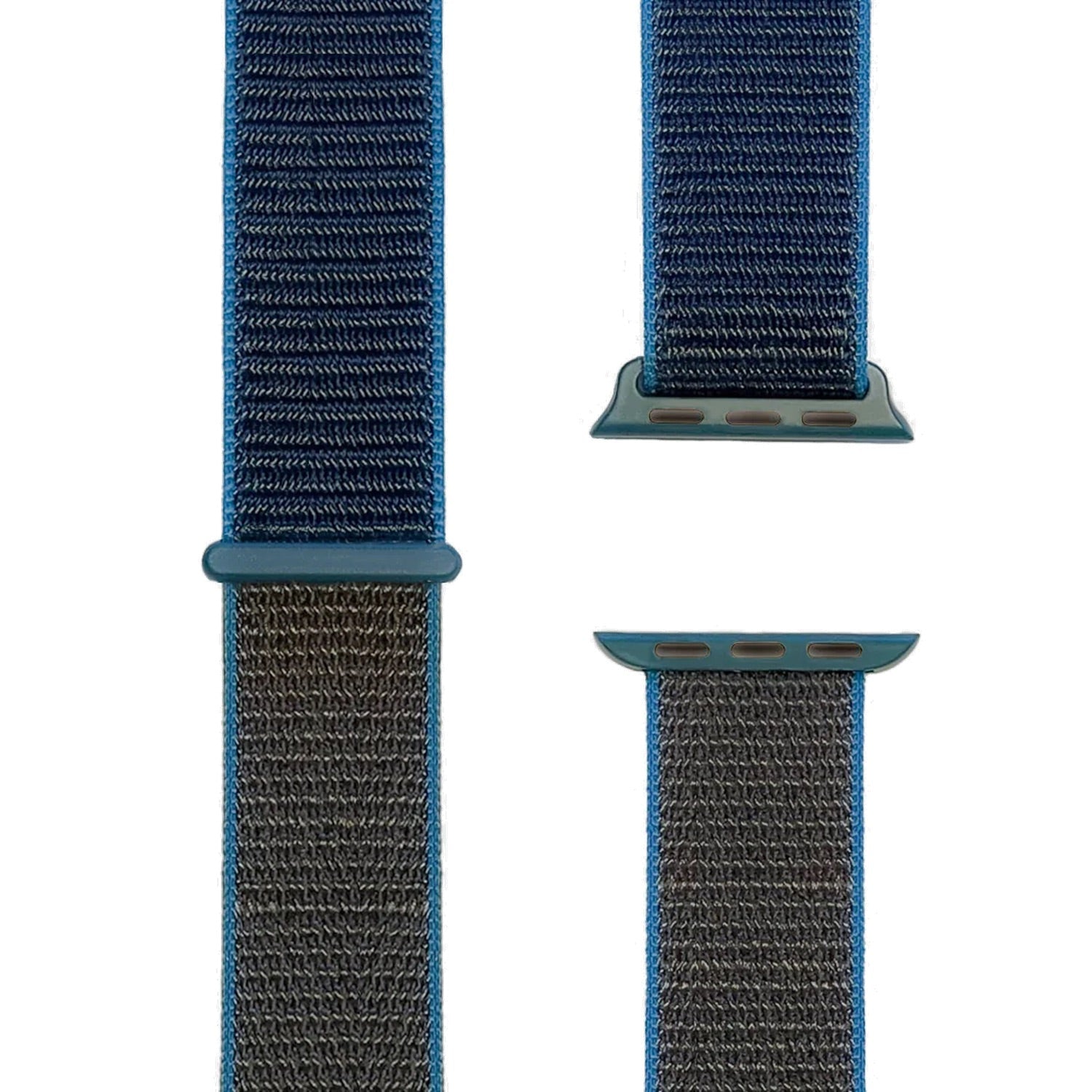 Nylon Sport, Sport Loop Surf Blue | Armband für Apple Watch (Blau)-Apple Watch Armbänder kaufen #farbe_surf blue