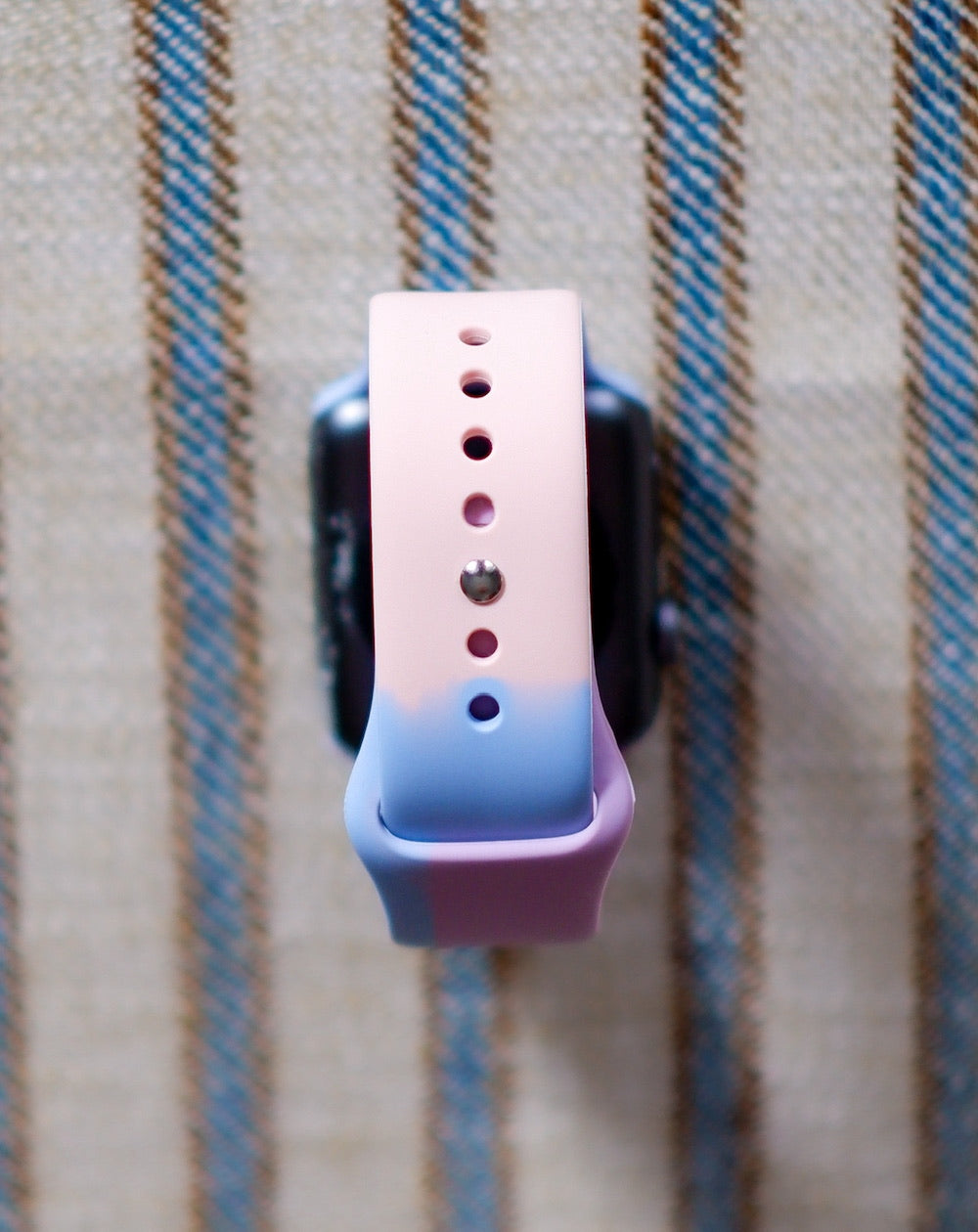 Sunset Silikon Colour-Block Loop | Armband für Apple Watch (Mehrfarbig)-Apple Watch Armbänder kaufen #farbe_sunset