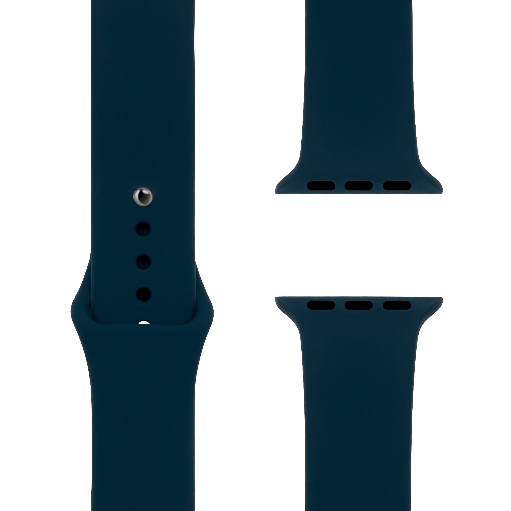 Abyss Blue Silikon Loop | Sportarmband für Apple Watch (Blau)-Apple Watch Armbänder kaufen #farbe_abyss blue