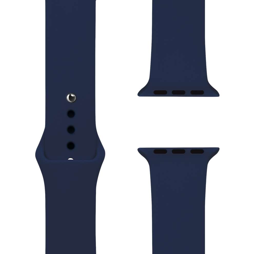 Alaskan Blue Silikon Loop | Armband für Apple Watch (Blau)-Apple Watch Armbänder kaufen #farbe_alaskan blue
