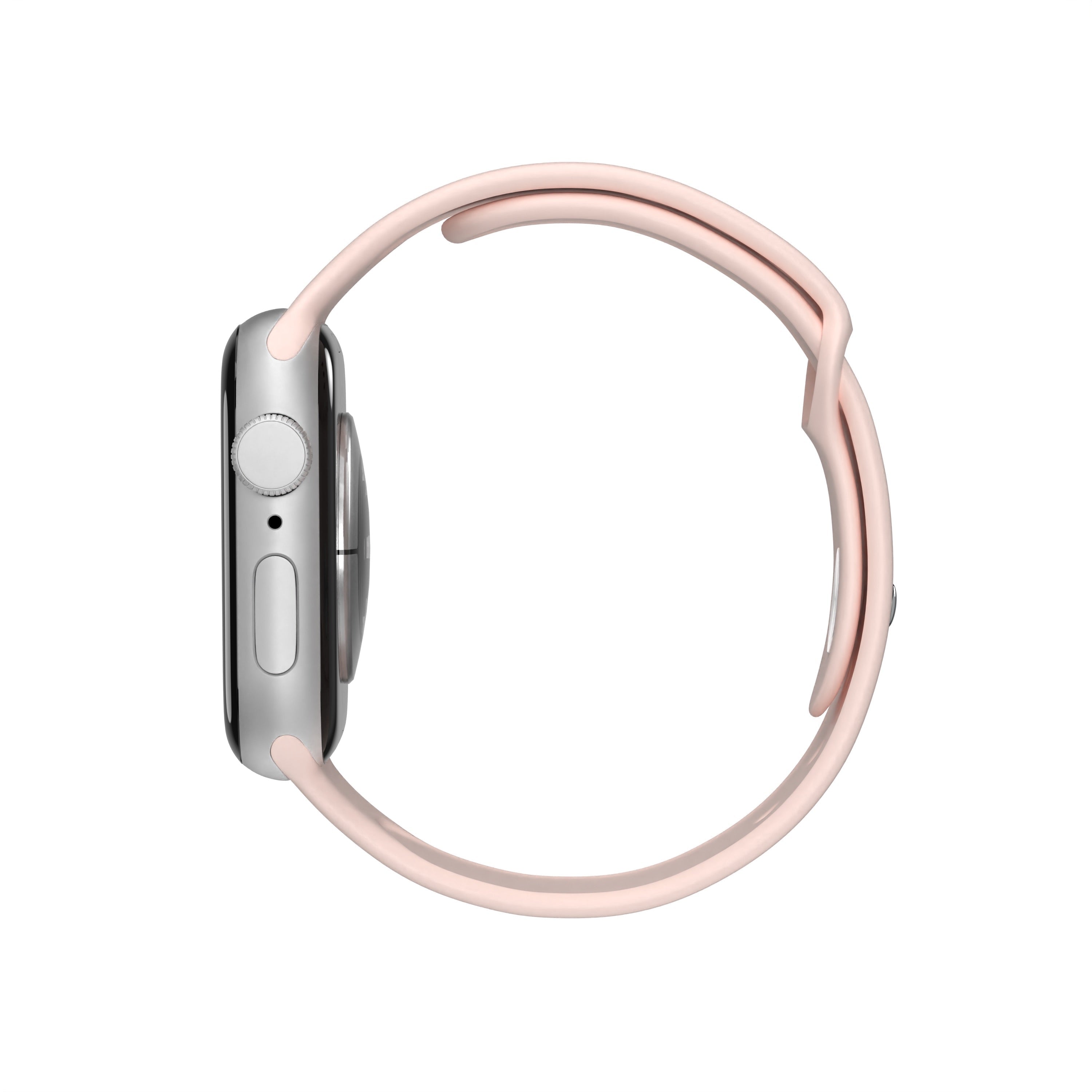 Pink Sand Silikon Loop | Armband für Apple Watch (Rosa)-Apple Watch Armbänder kaufen #farbe_pink sand