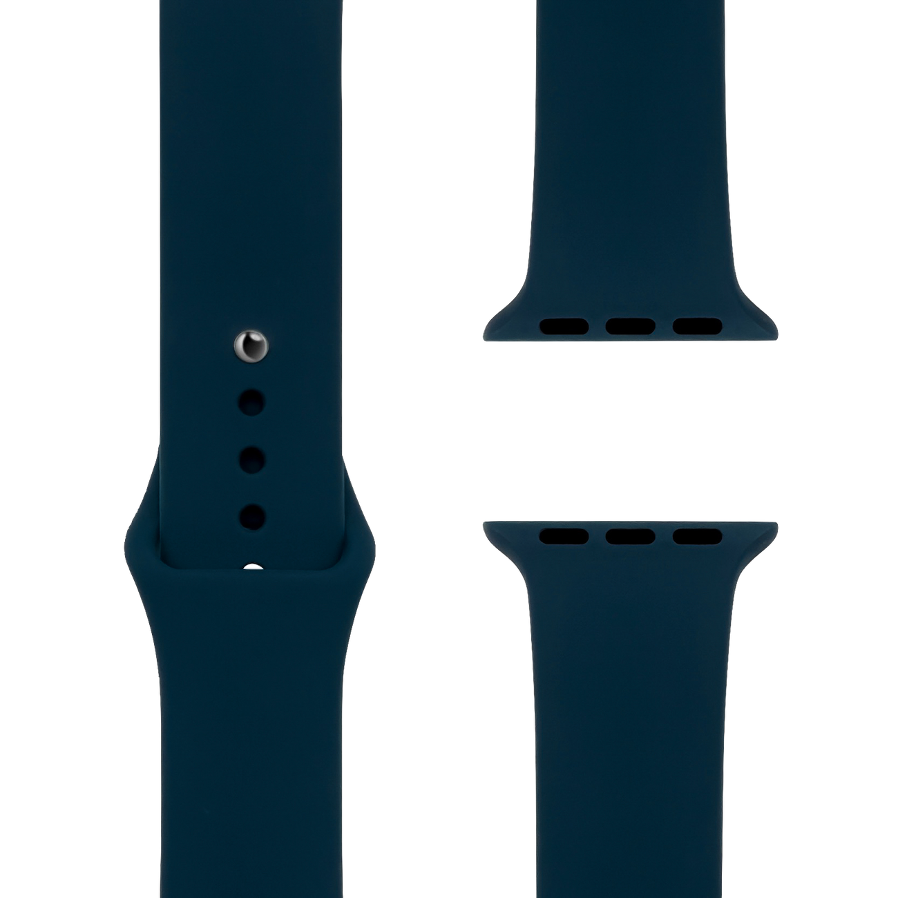 Abyss Blue Silikon Loop | Sportarmband für Apple Watch (Blau)-Apple Watch Armbänder kaufen #farbe_abyss blue
