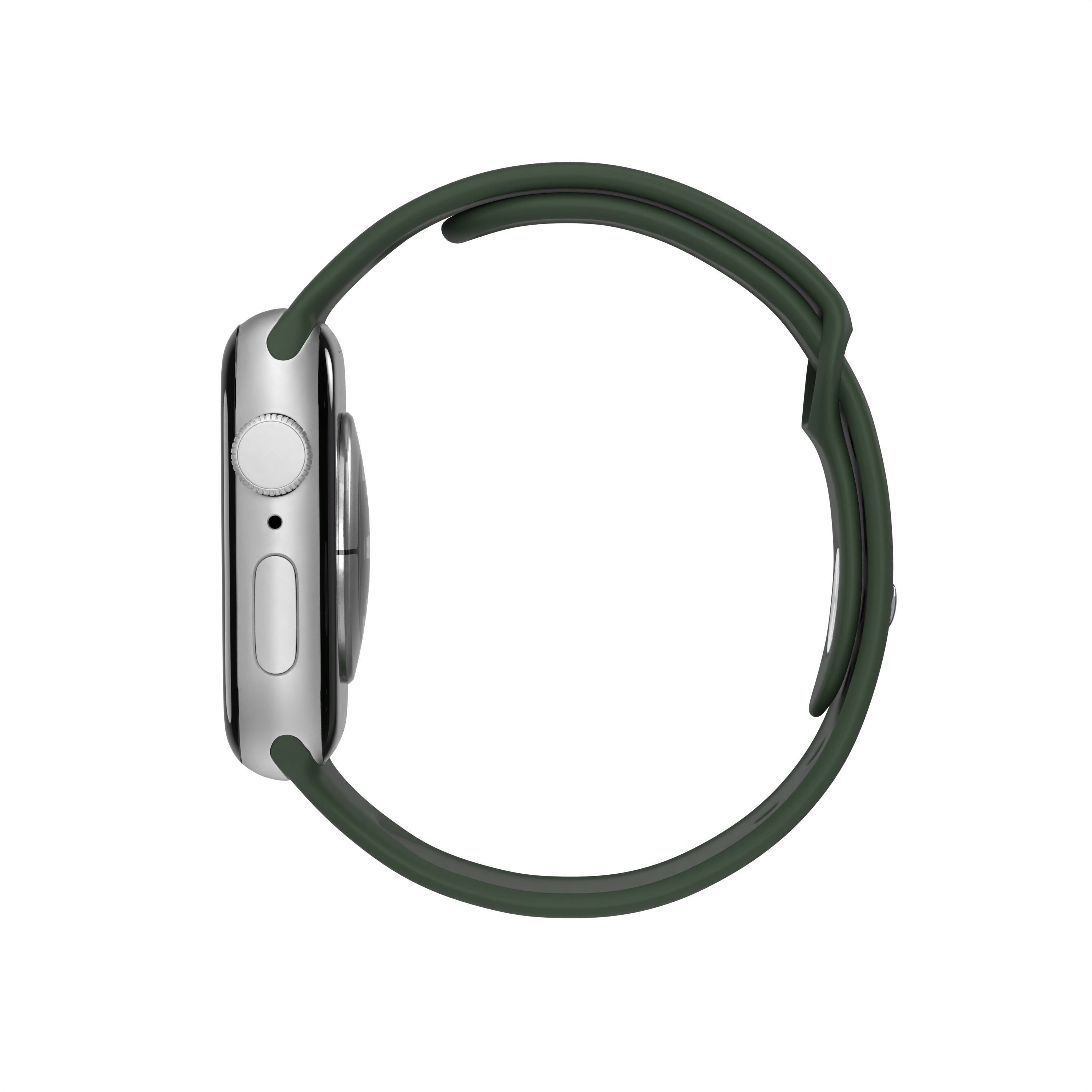 Clover Silikon Loop | Sportarmband für Apple Watch (Grün)-Apple Watch Armbänder kaufen #farbe_clover