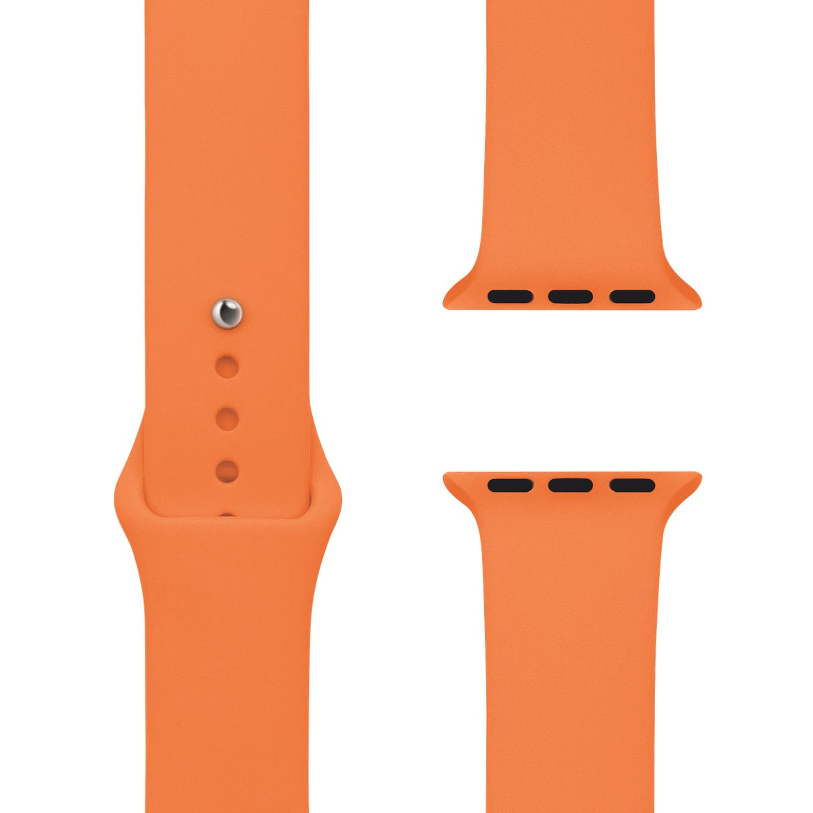 Vitamin C Silikon Loop | Sportarmband für Apple Watch (Orange)-Apple Watch Armbänder kaufen #farbe_vitamin c