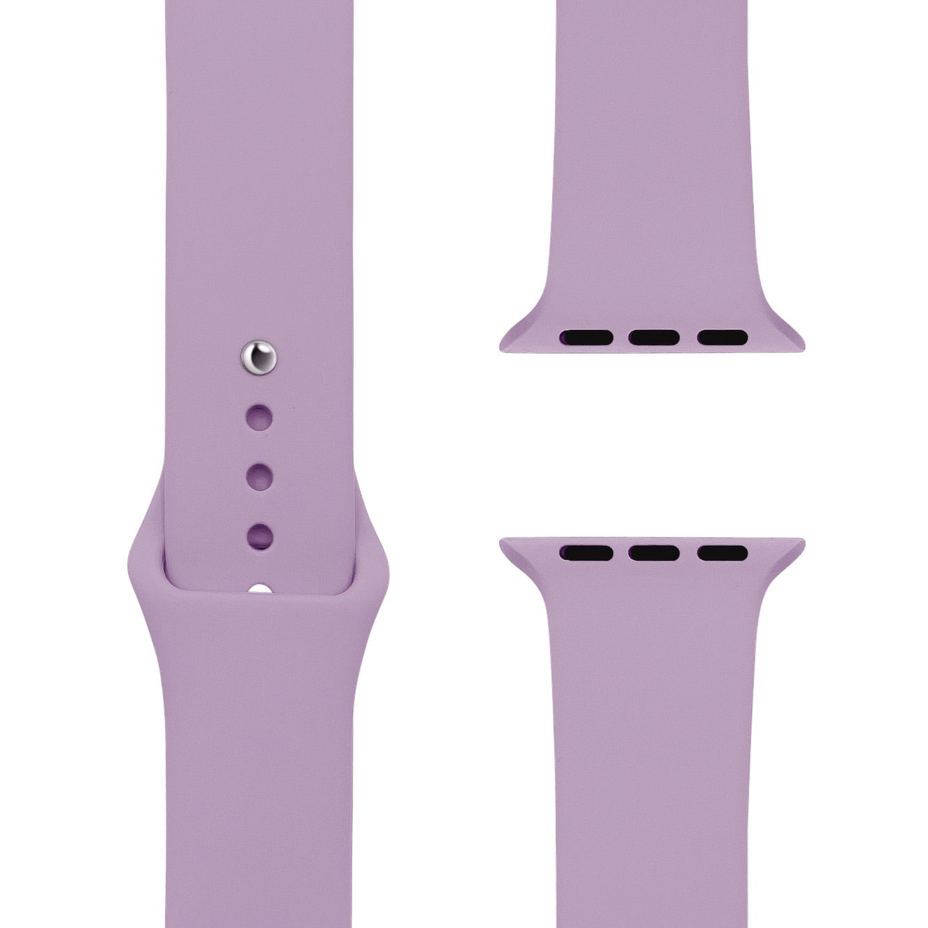 Wisteria Silikon Loop | Sportarmband für Apple Watch (Lila)-Apple Watch Armbänder kaufen #farbe_wisteria