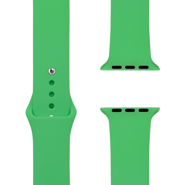 Signal Green Silikon Loop | Sportbandje voor Apple Watch (groen)