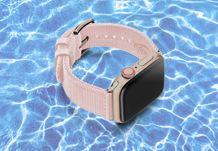 Starfish Classic | Armband aus recyceltem Ozeanplastik für Apple Watch (Pink)-Apple Watch Armbänder kaufen