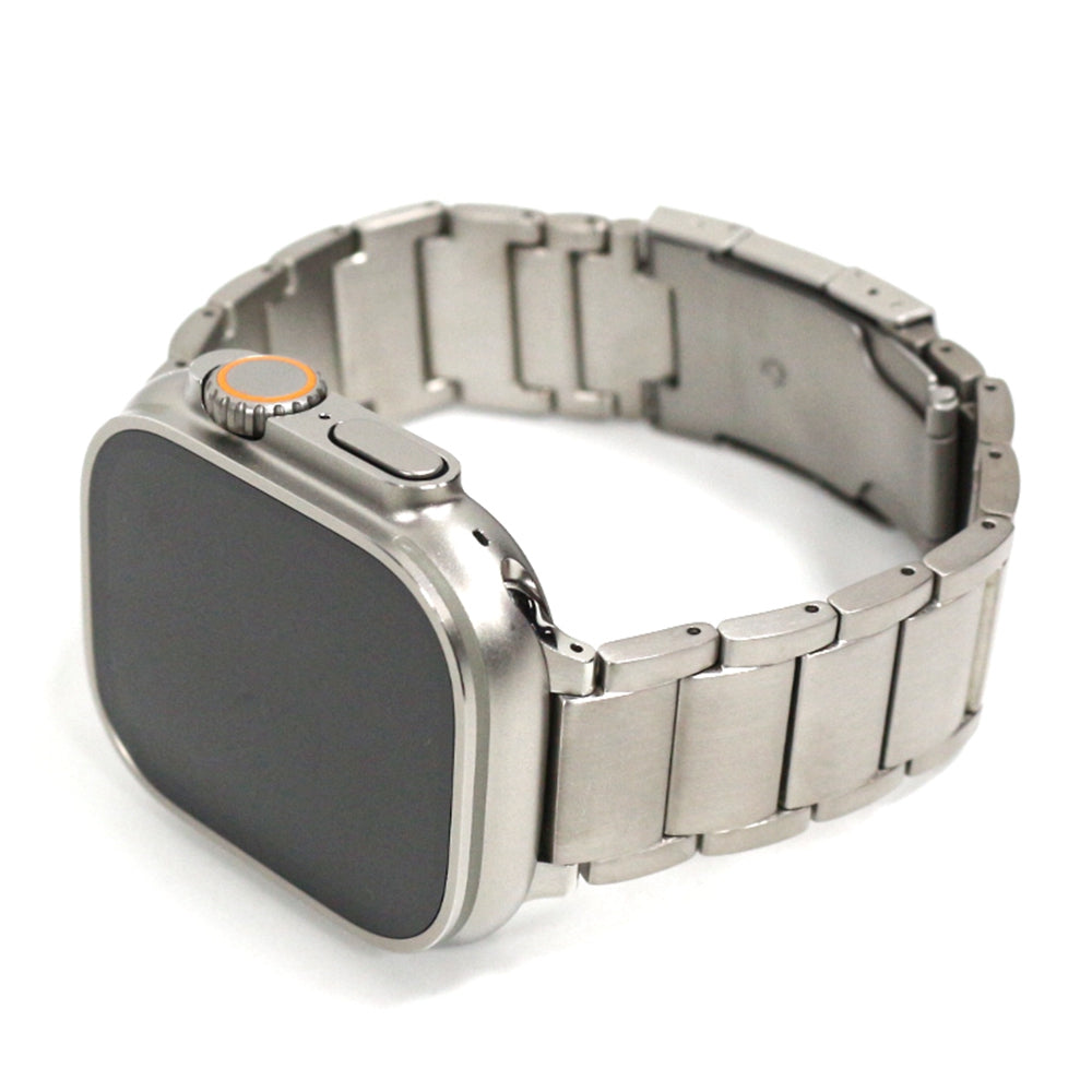 Silber - Titan 3 | Gliederarmband für Apple Watch (Silber)-Apple Watch Armbänder kaufen