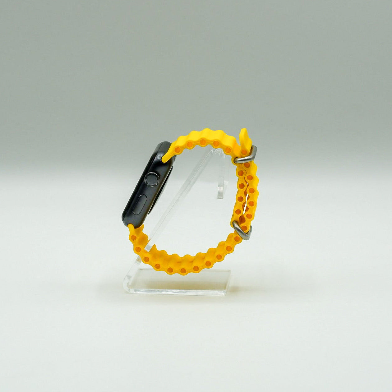 Wave Silikon, Yellow Ocean Silikon | Sportarmband für Apple Watch Ultra (Gelb)-Apple Watch Armbänder kaufen #farbe_Gelb