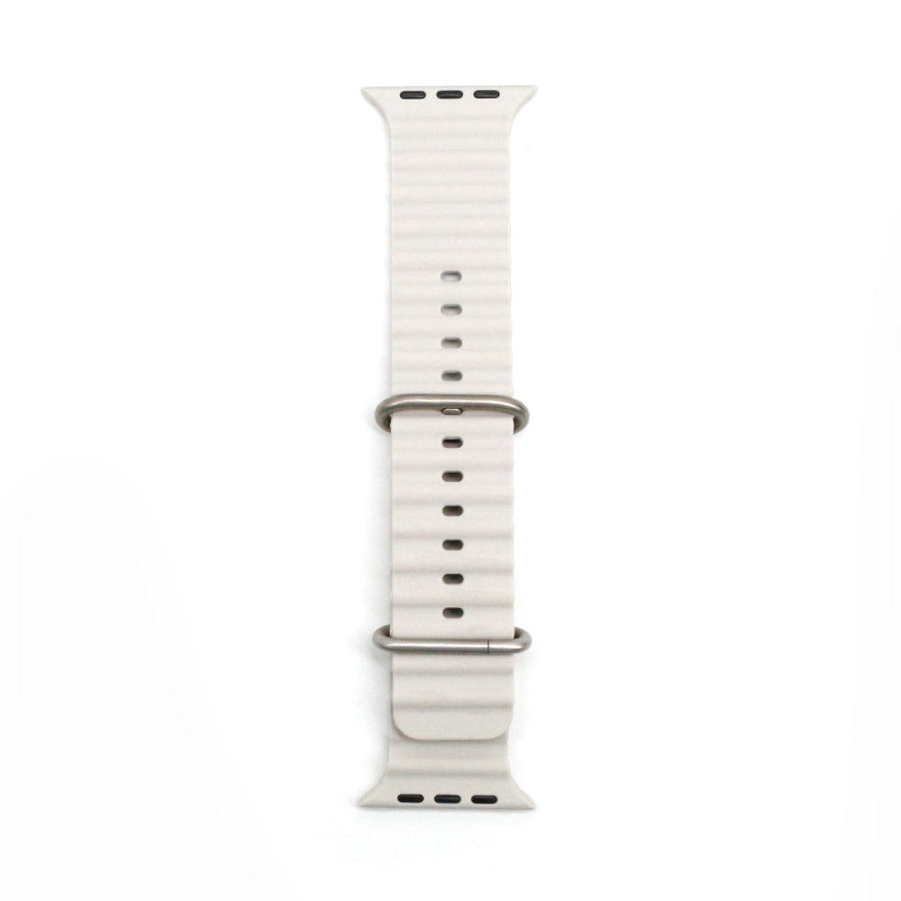 Wave Silikon, Starlight Ocean Silikon | Sportarmband für Apple Watch Ultra (Polarstern)-Apple Watch Armbänder kaufen #farbe_Polarstern