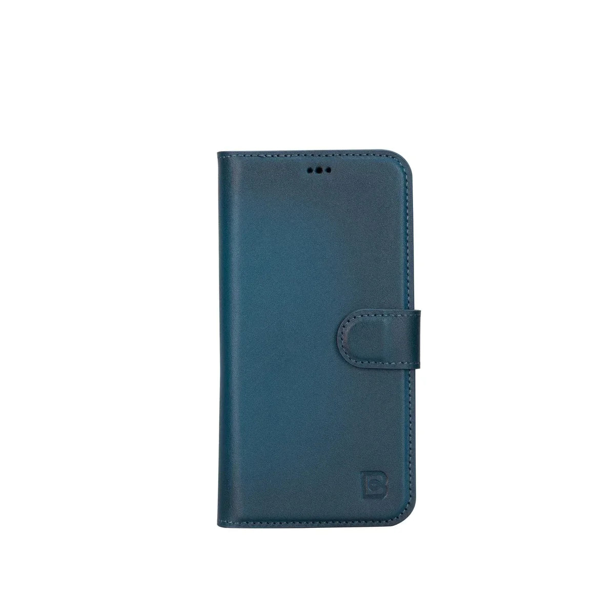 2 in 1 Blue Leather Flip Case | Handyhülle für iPhone (Blau)-Apple Watch Armbänder kaufen