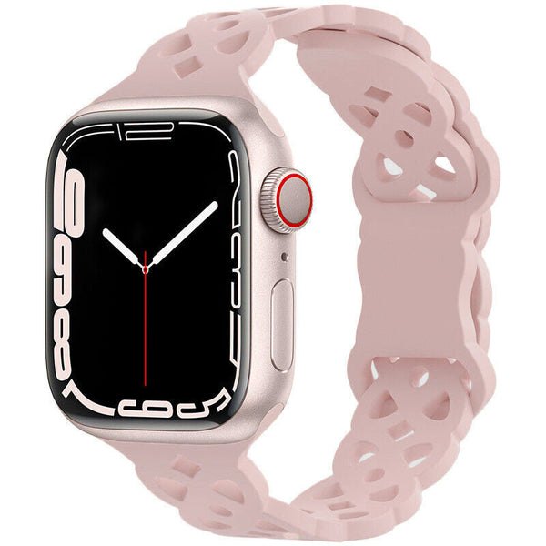 Pink Sand Silikon Hoola Loop | Bandje voor Apple Watch (rose)