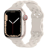 Starlight Silikon Hoola Loop | Armband für Apple Watch (Polarstern)