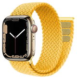 Geflochtenes Nylon Loop Maize | Armband für Apple Watch (Gelb)