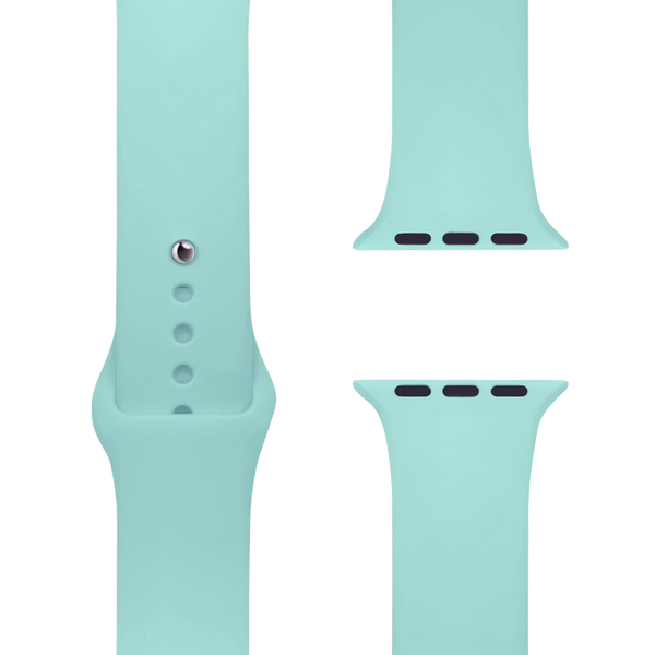 Beryl Silikon Loop| Sportbandje voor Apple Watch (blauw)